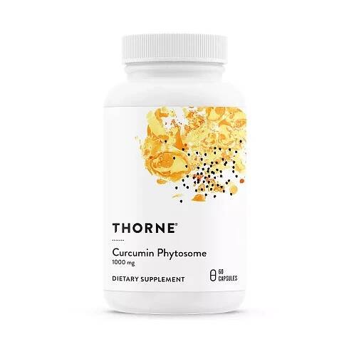 Thorne Curcumin Phytosome 1000 mg – 60 kapslí. Vysoká biologická dostupnost kurkuminu