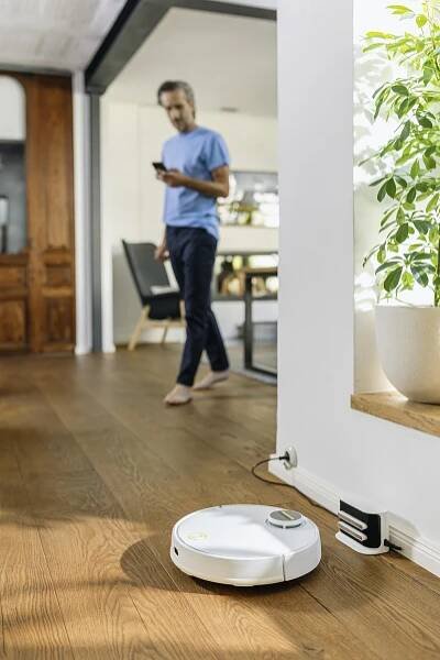 Robotický vysavač KÄRCHER RCV 3 - KÄRCHER SATTER - vysavače, vysokotlaké čističe,parní čističe, mycí stroje
