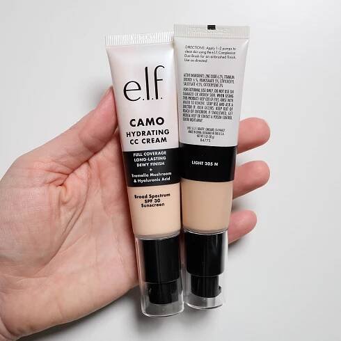 Elf Camo Hydrating CC Cream Review - Coffee & Makeup