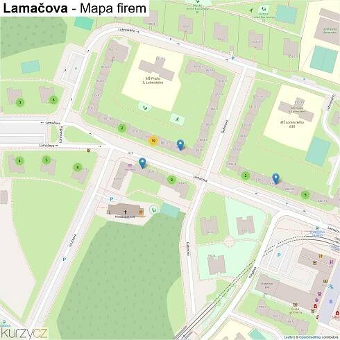 Lamačova - mapy | Kurzy.cz