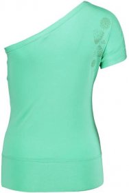 Zelené dámské tričko na jógu SINCERITY