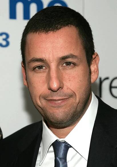 Adam Sandler in a humorous mood.
