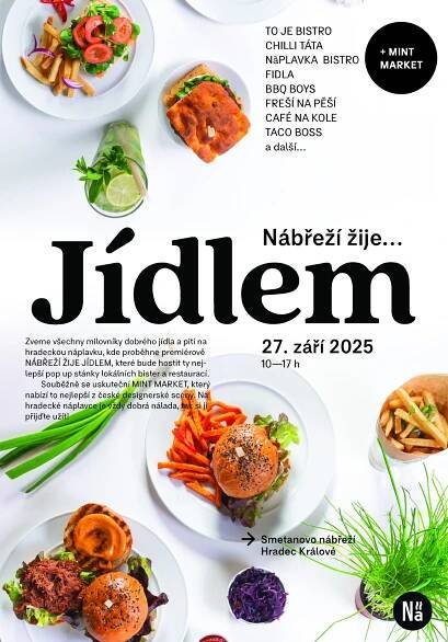 Nábřeží žije jídlem + Mint market
