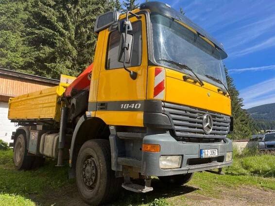 Prodej Mercedes-Benz Actros 1840 4x4 | tutut.cz