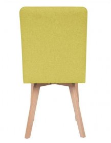 Žlutá jídelní židle Mazzini Sofas Tulip