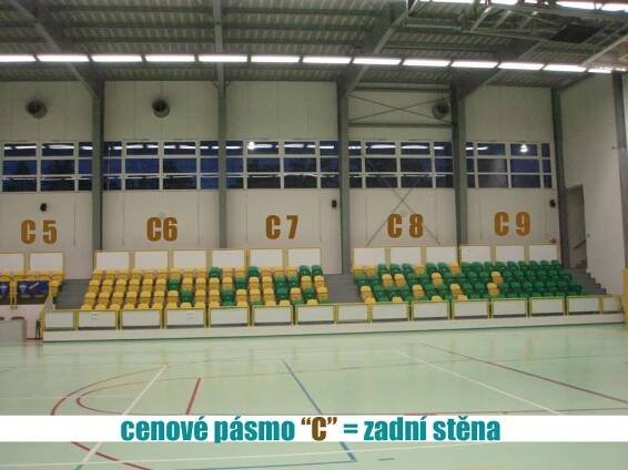 Sportovní hala a Městská sportoviště Králův Dvůr - Reklamní plochy
