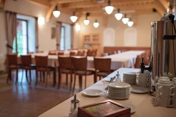 Restaurace v ubytování Penzion Nad Oborou