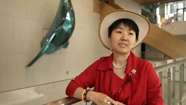 Zhang Jie helps start-ups in Hangzhou, where she says entrepreneurship is able to thrive