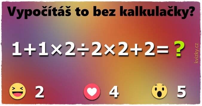 Vypočítáš bez kalkulačky? - Matematické hádanky