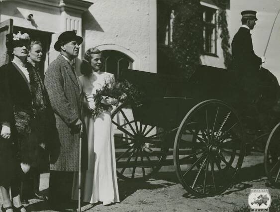 Manetta Ryberg, Sven Lindberg, Gösta Cederlund - Barbacka - Z filmu