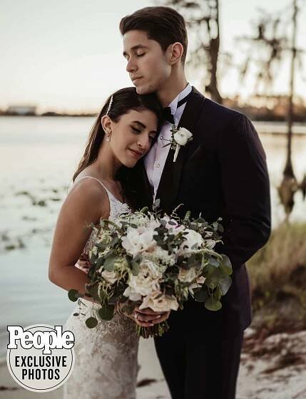 Brandon Larracuente and Jazmin wedding