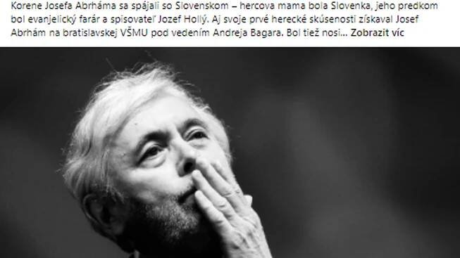 Nejslavnější filmové hlášky Abrháma (†82): A polívčička byla?