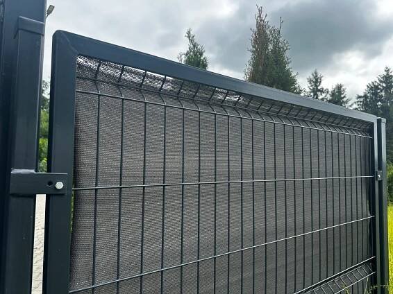 Stínící tkanina 90% grafitová maskovací síť 1,2x10 m na plot oplocení Kód výrobce 21-ASC-GR1210