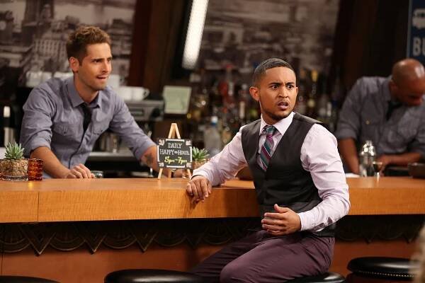 Tři kluci a nemluvně - Mugging for the Camera - Z filmu - Jean-Luc Bilodeau, Tahj Mowry