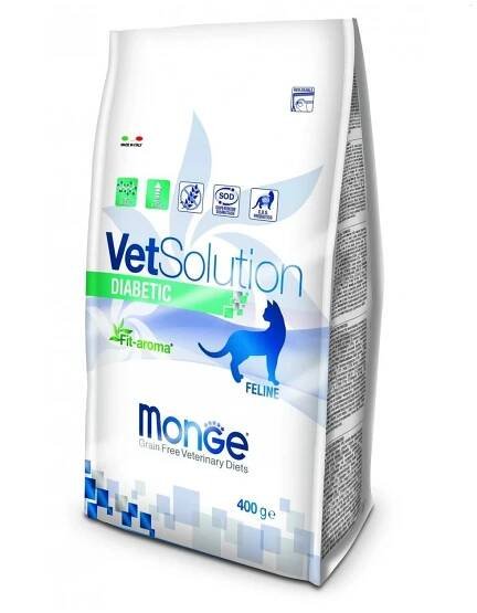 Monge Vet Solution Diabetic 0,4 kg od 162 Kč - Heureka.cz