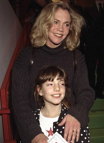Kathleen Turner and daughter Rachel at Cat in the Hat birthday bash at the Childrens Museum of Manhattan.