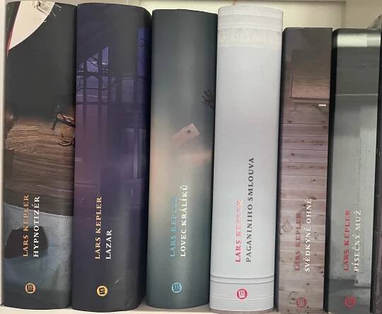 6x kniha Lars Kepler