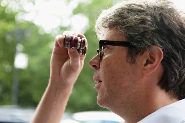 NEW YORK, NY - JUNE 26: Writer Jonathan Franzen attends the HBO Documentary Films Celebrates "Birders: The Central Park Effect" With A Picnic In The Park on June 26, 2012 in New York City. (Photo by Michael Loccisano/Getty Images for HBO)