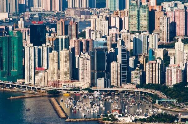 The Tai Hang district of Hong Kong