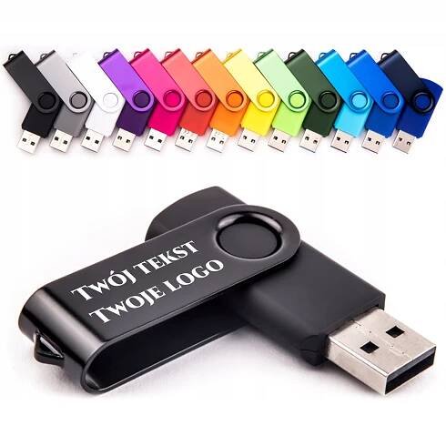 Barevný flashdisk s gravírováním 512 MB USB 2.0 přenosná reklamní paměť