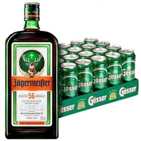 Jägermeister & Gösser - Bier online bestellen - Partypaket bestellen