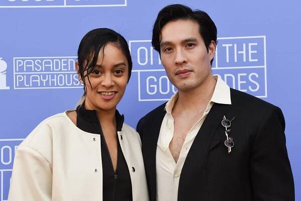 PASADENA, CALIFORNIA - MARCH 17: Samantha De Castro and Desmond Chiam attend the opening night performance of "One Of The Good Ones" at Pasadena Playhouse on March 17, 2024 in Pasadena, California. 