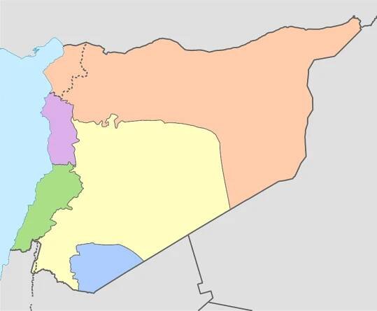 Datei:French Mandate for Syria and the Lebanon map de.svg – Wikipedia