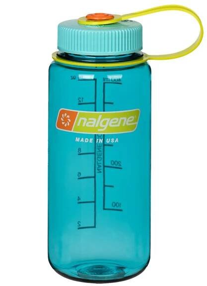 Turistická láhev Nalgene s širokým náustkem WM 0.5 L mořská