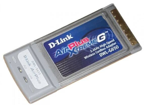 D-LINK airplus xtreme g DWL-G650
