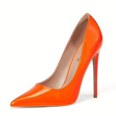 Women's Pointed High Heels With A Heel Height Of 4.7 Inches/12cm