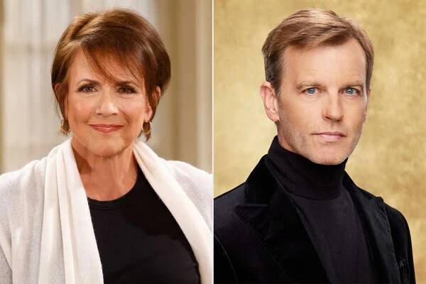 Colleen Zenk as Jordan in The Young and the Restless, Trevor St. John for The Young and the Restless