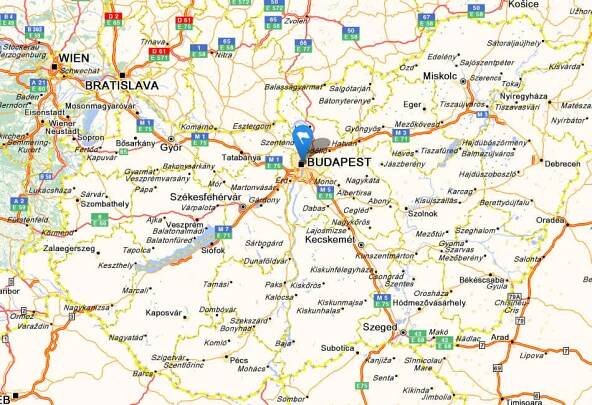 map hungary
