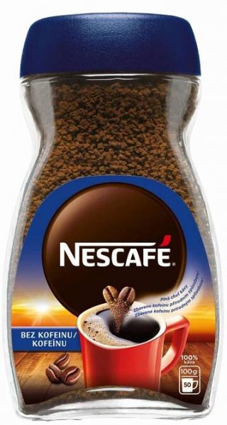 Instantní káva Nescafé - Classic, bez kofeinu, 100 g
