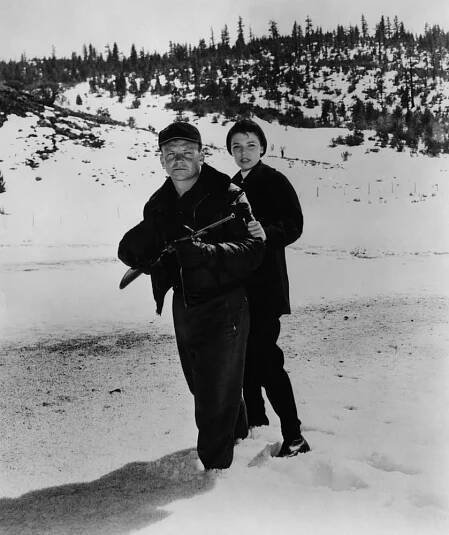 NIGHTFALL, Aldo Ray, Anne Bancroft, 1957