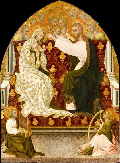 Giovanni di Paolo (Giovanni di Paolo di Grazia) - Coronation of the Virgin - The Metropolitan Museum of Art