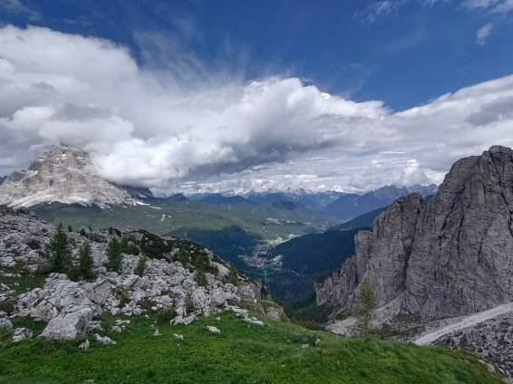 Srdcem italských Dolomit: ALTA VIA 1 - 4. a 5. den 7