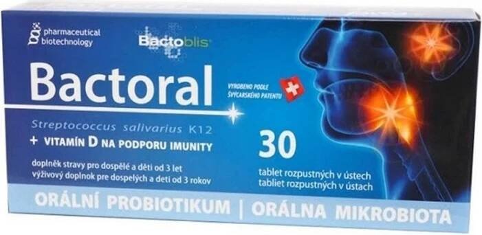 Favea Bactoral + Vitamín D 30 tablet