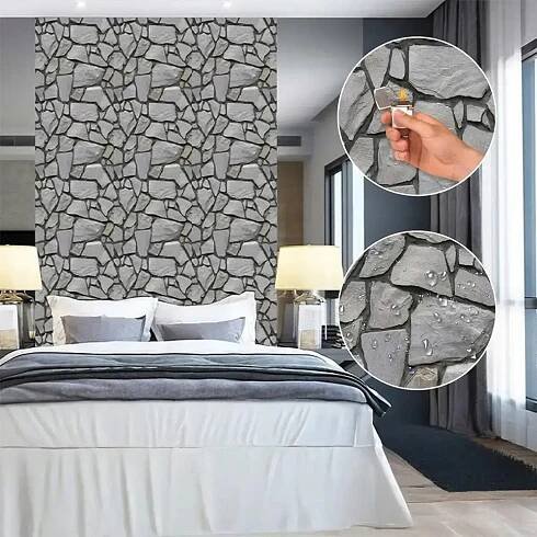 20 x 3D SAMOLEPÍCÍ NÁSTĚNNÉ PANELY PĚNA XPE CIHLA BÍLÁ TAPETA 30x30 cm Kód výrobce 6HG3118BK48