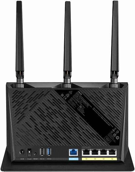 ASUS RT-AX86S bezdrátový router Gigabit Ethernet Dvoupásmový (2,4 GHz / 5 GHz) 5G Černá