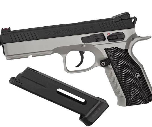 Airsoft Anareus - ASG CZ-75 Shadow 2 CO2 Blowback - Šedá