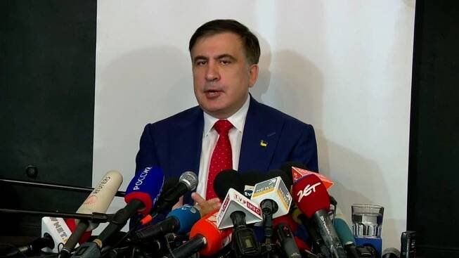 Saakašvili odjel za svou rodinou do Nizozemska, chce zůstat politicky aktivní