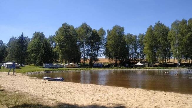 Příroda nedaleko kempu