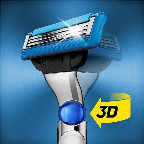 GILLETTE Mach3 Turbo holicí strojek + hlavice 5 ks