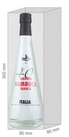 Likér Zanin Sambuca Bianca Liquore 700 ml