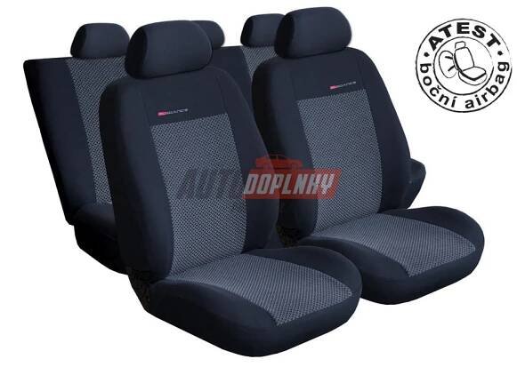 Autopotahy Volkswagen Passat B 6, kombi, od r 2005, šedo černé | Autodoplňky - prodej