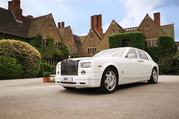 Rolls Royce Phantom Signature White Side View