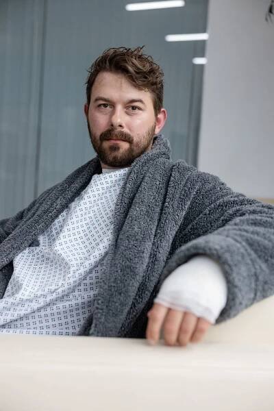 Richard Autner ako pacient v Druhej šanci.