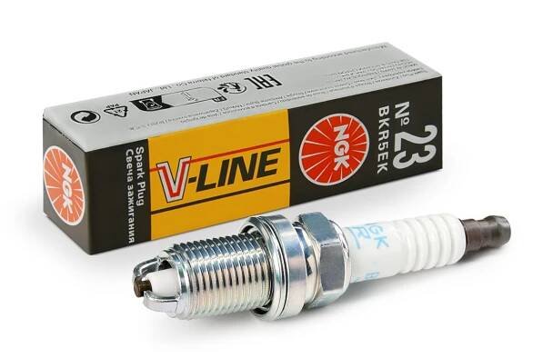 4483 NGK V-Line BKR5EK Zapalovací svíčka M14 x 1,25, Otvor klíče: 16 mm