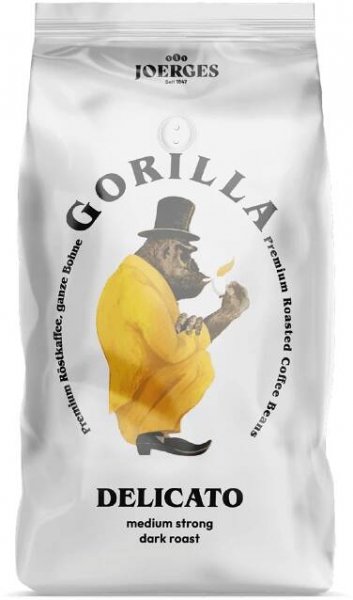 Gorilla Espresso Delicato 1 kg od 470 Kč - Heureka.cz