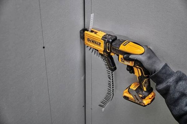 DeWalt DCF620P2K sádrokartonářský šroubovák s podavačem vrutů 18V/2*5Ah, TSTAK